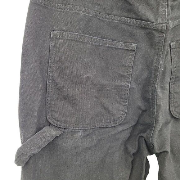 Elijah Berle Mens Loose Fit Skateboarding Pants Blk Sz 38 Carpenter Jeans Flame - Picture 10 of 14